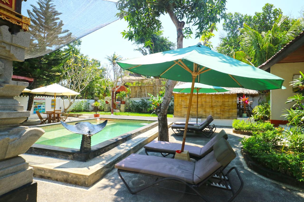 Sunjaya Kubu Guesthouse Lembongan Exterior foto